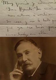 Benito Pérez Galdós. Epistolario | Biblioteca Virtual Miguel de Cervantes