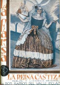 Farsa y licencia de la Reina Castiza / Don Ramón del Valle-Inclán ; dibujos de Merlo | Biblioteca Virtual Miguel de Cervantes