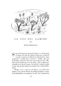 La voz del camino / Martín Heidegger; versión del alemán por Aurelio Fuentes | Biblioteca Virtual Miguel de Cervantes
