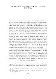Un esquema conceptual de la cultura barroca / José Antonio Maravall | Biblioteca Virtual Miguel de Cervantes