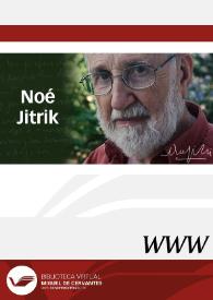 Noé Jitrik / director Roberto Ferro | Biblioteca Virtual Miguel de Cervantes