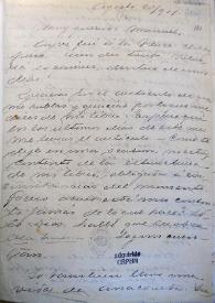 Carta de Amado Nervo a Manuel Ugarte. París, 20 de agosto de 1901  | Biblioteca Virtual Miguel de Cervantes