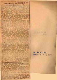 Madame Butterfly / E. | Biblioteca Virtual Miguel de Cervantes