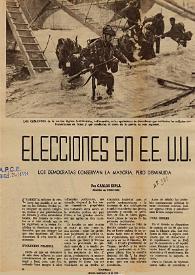 Elecciones en EEUU / por Carlos Esplá | Biblioteca Virtual Miguel de Cervantes