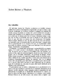 Sobre Stirner y Flaubert / Claudio Magris; traducción Blas Matamoro | Biblioteca Virtual Miguel de Cervantes