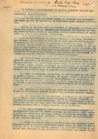 Memoria Socialista. 11 de marzo de 1944  | Biblioteca Virtual Miguel de Cervantes