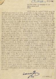 Carta de Indalecio Prieto a Carlos Esplá. San Juan de la Luz, 2 de septiembre de 1948 | Biblioteca Virtual Miguel de Cervantes