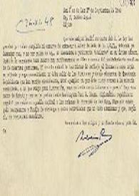 Carta de Indalecio Prieto a Carlos Esplá. San Juan de la Luz, 17 de septiembre de 1948 | Biblioteca Virtual Miguel de Cervantes