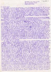 Carta de Trifón Gómez a Indalecio Prieto. New York, 30 de abril de 1949 | Biblioteca Virtual Miguel de Cervantes