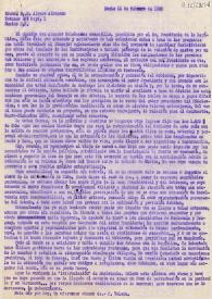 Carta de Fernando Valera a Álvaro de Albornoz. París, 11 de febrero de 1950 | Biblioteca Virtual Miguel de Cervantes