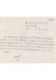 "Carta de Prieto a Esplá". Personal. | Biblioteca Virtual Miguel de Cervantes