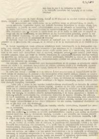 Carta de Indalecio Prieto a la Comisión Ejecutiva del PSOE en el Exilio Toulouse. San Juan de Luz, 6 de noviembre de 1950 | Biblioteca Virtual Miguel de Cervantes