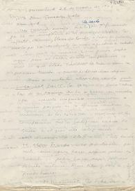 Carta de Carlos Esplá a Jesús González Malo. Nueva York, 26 de marzo de 1962 | Biblioteca Virtual Miguel de Cervantes