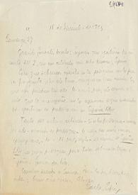 Carta de Carlos Esplá a Jesús González Malo. 15 de diciembre de 1964 | Biblioteca Virtual Miguel de Cervantes