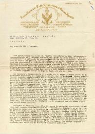Carta del Supremo Consejo del Grado 33 para España sobre la situación de la masonería, Sede de Exilio en México, D.F., 15 de noviembre de 1949 | Biblioteca Virtual Miguel de Cervantes