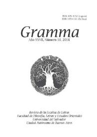 Gramma. Año XXVII, número 56, 2016 | Biblioteca Virtual Miguel de Cervantes