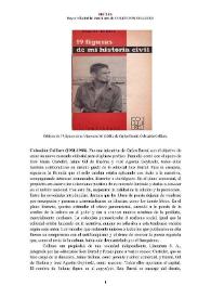 Colección Colliure (1961-1966) [Semblanza] / Reyes Vila-Belda | Biblioteca Virtual Miguel de Cervantes