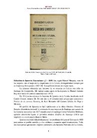 Sebastián de Iguereta Zuarnabazo (?-1849) [Semblanza]
 / Xurxo Martínez González 
 | Biblioteca Virtual Miguel de Cervantes