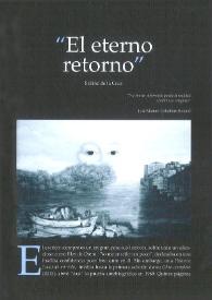 "El eterno retorno" / Sabina de la Cruz | Biblioteca Virtual Miguel de Cervantes