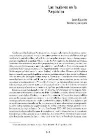 Las mujeres en la República / Lidia Falcón | Biblioteca Virtual Miguel de Cervantes