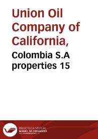 Colombia S.A properties 15 | Biblioteca Virtual Miguel de Cervantes
