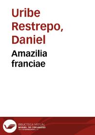 Amazilia franciae | Biblioteca Virtual Miguel de Cervantes