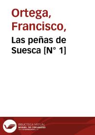 Las peñas de Suesca [N° 1] | Biblioteca Virtual Miguel de Cervantes