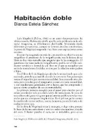 Habitación doble / Bianca Estela Sánchez | Biblioteca Virtual Miguel de Cervantes