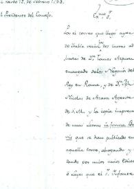 Respuesta del Gobierno al Monitorio de Parma. 19 de febrero de 1768 [Transcripción] | Biblioteca Virtual Miguel de Cervantes