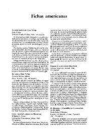 Cuadernos hispanoamericanos, núm. 464 (febrero 1989). Fichas americanas / Blas Matamoro | Biblioteca Virtual Miguel de Cervantes