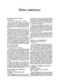 Cuadernos hispanoamericanos, núm. 464 (febrero 1989). Fichas americanas / Blas Matamoro | Biblioteca Virtual Miguel de Cervantes