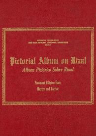 Pictorial album on Rizal = Álbum pictórico sobre Rizal | Biblioteca Virtual Miguel de Cervantes