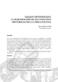 Legado envenenado: la perduración de distorsiones históricas en la lúdica digital / Kevin Díaz Alché | Biblioteca Virtual Miguel de Cervantes