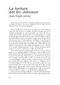 La tortura del Dr. Johnson / Juan Ángel Juristo | Biblioteca Virtual Miguel de Cervantes