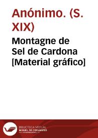 Montagne de Sel de Cardona [Material gráfico] | Biblioteca Virtual Miguel de Cervantes
