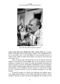 Ángel Antonio Rama Facal (Montevideo, 1926 - Madrid, 1983) [Semblanza] / Gabriela Rivera Rodríguez | Biblioteca Virtual Miguel de Cervantes