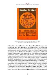 Editorial Tierra Nueva (Montevideo, 1969 – Buenos Aires, 1982) [Semblanza] / Federico Brugaletta | Biblioteca Virtual Miguel de Cervantes