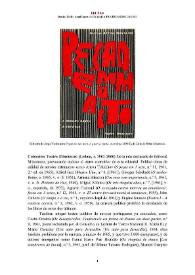 Colección Teatro Minotauro (Lisboa, c.1961-1966) [Semblanza] / Daniel Melo | Biblioteca Virtual Miguel de Cervantes