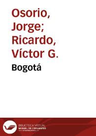 Bogotá | Biblioteca Virtual Miguel de Cervantes