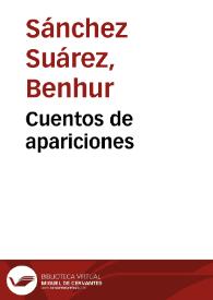 Cuentos de apariciones | Biblioteca Virtual Miguel de Cervantes