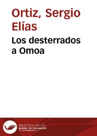 Los desterrados a Omoa | Biblioteca Virtual Miguel de Cervantes