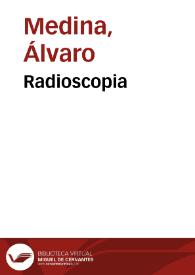 Radioscopia | Biblioteca Virtual Miguel de Cervantes
