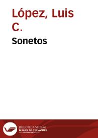 Sonetos | Biblioteca Virtual Miguel de Cervantes