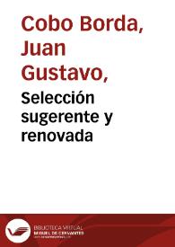 Selección sugerente y renovada | Biblioteca Virtual Miguel de Cervantes