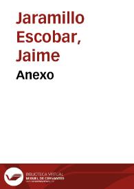 Anexo | Biblioteca Virtual Miguel de Cervantes