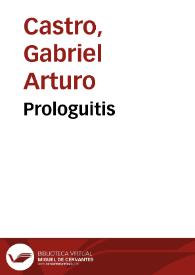 Prologuitis | Biblioteca Virtual Miguel de Cervantes