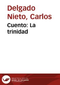 Cuento: La trinidad | Biblioteca Virtual Miguel de Cervantes