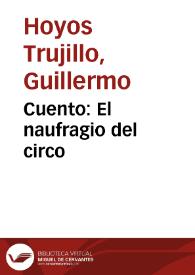 Cuento: El naufragio del circo | Biblioteca Virtual Miguel de Cervantes