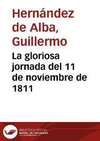 La gloriosa jornada del 11 de noviembre de 1811 | Biblioteca Virtual Miguel de Cervantes