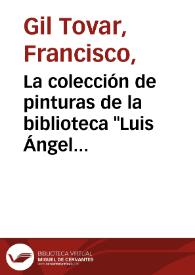La colección de pinturas de la biblioteca "Luis Ángel Arango", núcleo inicial para un posible Museo de Arte Moderno | Biblioteca Virtual Miguel de Cervantes